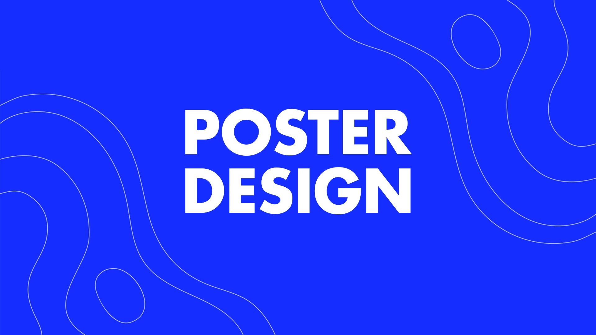 Σχεδιασμός αφίσας με αφαιρετική σύνθεση — Square Design Studio Ιωάννινα