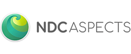 logo ndc aspects client logo black