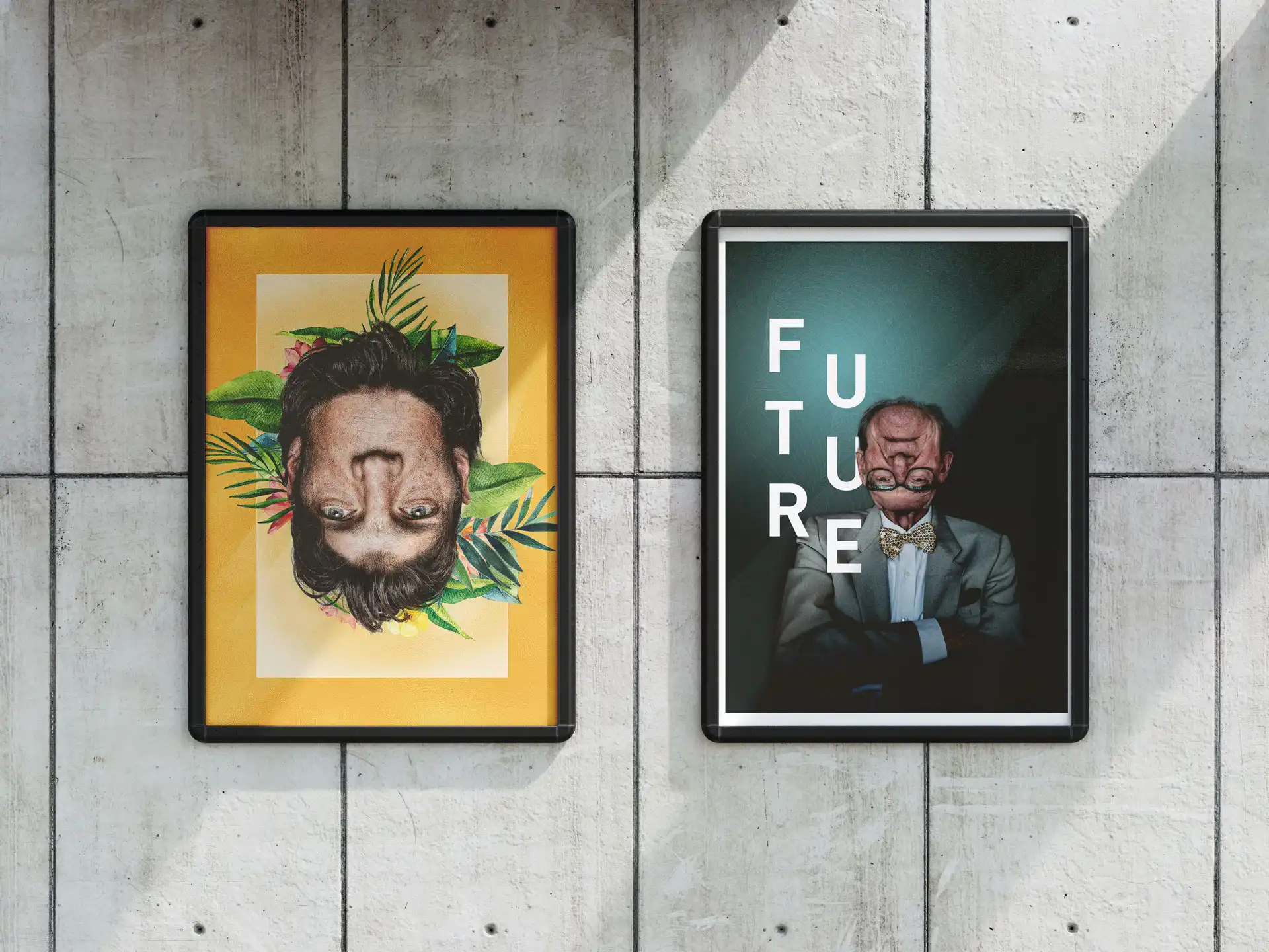 Poster design με δυναμική σύνθεση και οπτική ταυτότητα από το Square Studio