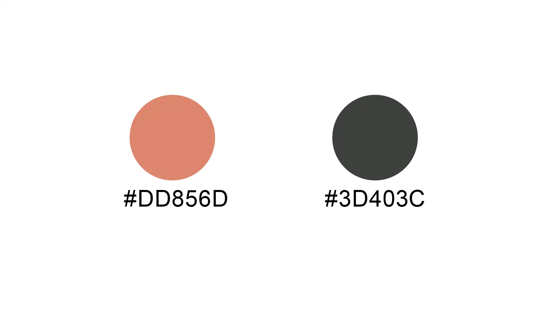 Χρωματική παλέτα branding Siglitos, minimal γεωμετρικός σχεδιασμός από το Square Studio